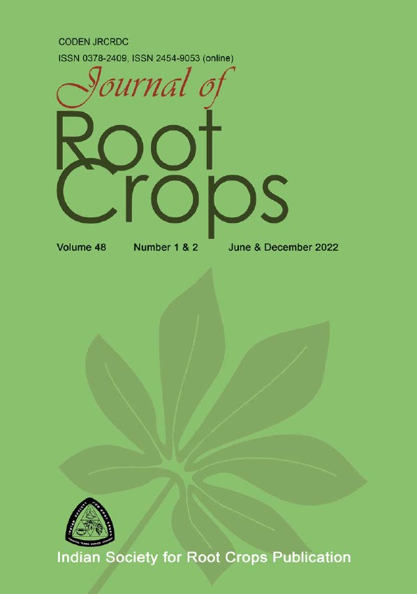 					View Vol. 48 No. 1 & 2 (2022): Journal of Root Crops
				